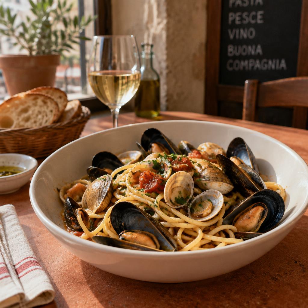 Spaghetti ai frutti di mare